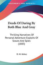 Deeds Of Daring By Both Blue And Gray