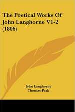 The Poetical Works Of John Langhorne V1-2 (1806)