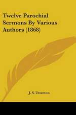 Twelve Parochial Sermons By Various Authors (1868)