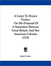 A Letter To Doctor Tucker