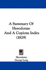 A Summary Of Herodotus