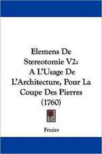 Elemens De Stereotomie V2