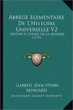 Abrege Elementaire De L'Histoire Universelle V2