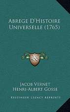 Abrege D'Histoire Universelle (1765)