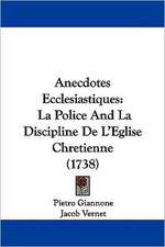 Anecdotes Ecclesiastiques