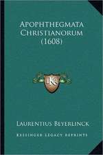 Apophthegmata Christianorum (1608)