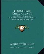 Bibliotheca Chirurgica V1