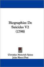 Biographies De Suicides V2 (1798)