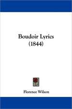 Boudoir Lyrics (1844)