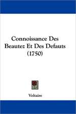 Connoissance Des Beautez Et Des Defauts (1750)