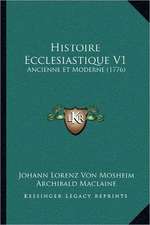 Histoire Ecclesiastique V1