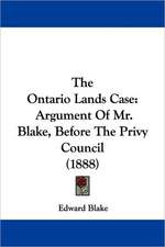 The Ontario Lands Case