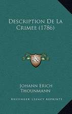 Description De La Crimee (1786)