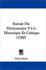 Extrait Du Dictionnaire V1-2