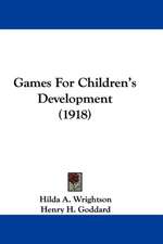 Games For Children's Development (1918)