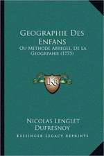 Geographie Des Enfans