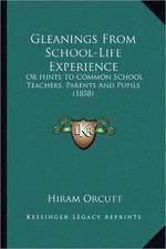 Gleanings From School-Life Experience