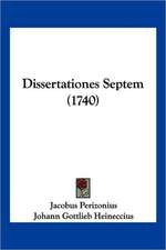 Dissertationes Septem (1740)