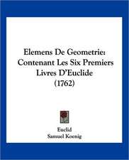 Elemens De Geometrie