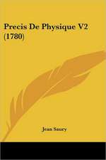 Precis De Physique V2 (1780)