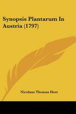 Synopsis Plantarum In Austria (1797)