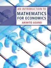 An Introduction to Mathematics for Economics