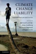 Climate Change Liability: Transnational Law and Practice