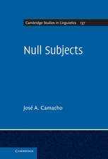 Null Subjects