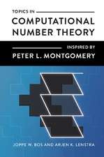 Topics in Computational Number Theory Inspired by Peter L. Montgomery