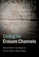 Matuz, B: Coding for Erasure Channels