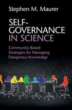 Self-Governance in Science: Community-Based Strategies for Managing Dangerous Knowledge