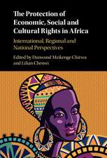 The Protection of Economic, Social and Cultural Rights in Africa: International, Regional and National Perspectives