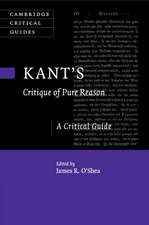 Kant's Critique of Pure Reason: A Critical Guide