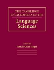 The Cambridge Encyclopedia of the Language Sciences