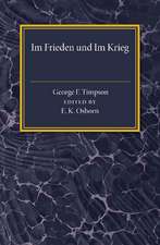 Im Frieden und im Krieg