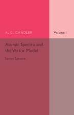 Atomic Spectra and the Vector Model: Volume 1, Series Spectra