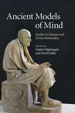 Ancient Models of Mind: Studies in Human and Divine Rationality