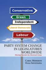 Party System Change in Legislatures Worldwide: Moving Outside the Electoral Arena