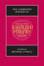 The Cambridge History of English Poetry