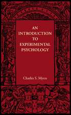 An Introduction to Experimental Psychology