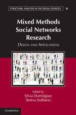 Mixed Methods Social Networks Research