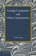 Foreign Companies and Other Corporations