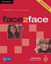 face2face Elementary Teacher's Book with DVD