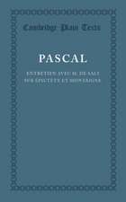 Entretien avec M. de Saci sur Épictète et Montaigne