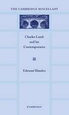 Charles Lamb and his Contemporaries