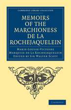 Memoirs of the Marchioness de La Rochejaquelein