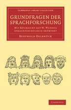 Grundfragen der Sprachforschung: Mit Rücksicht auf W. Wundts Sprachpsychologie erörtert