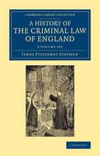 A History of the Criminal Law of England 3 Volume Set