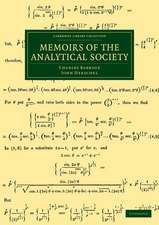 Memoirs of the Analytical Society