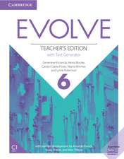 Evolve Level 6 Teacher's Edition with Test Generator